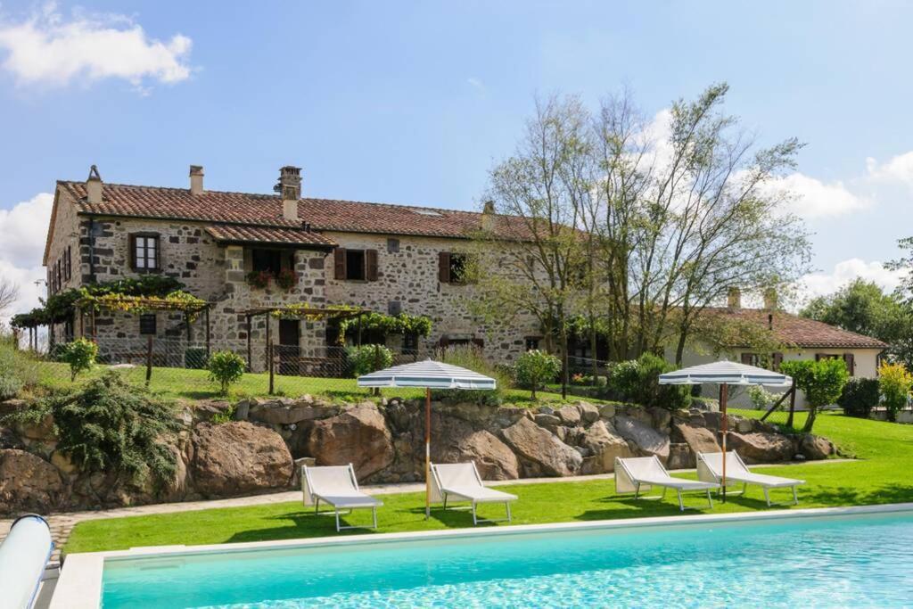 Cottage Assolata Overlooking The Orcia Valley In Tuscany Radicofani Exterior photo