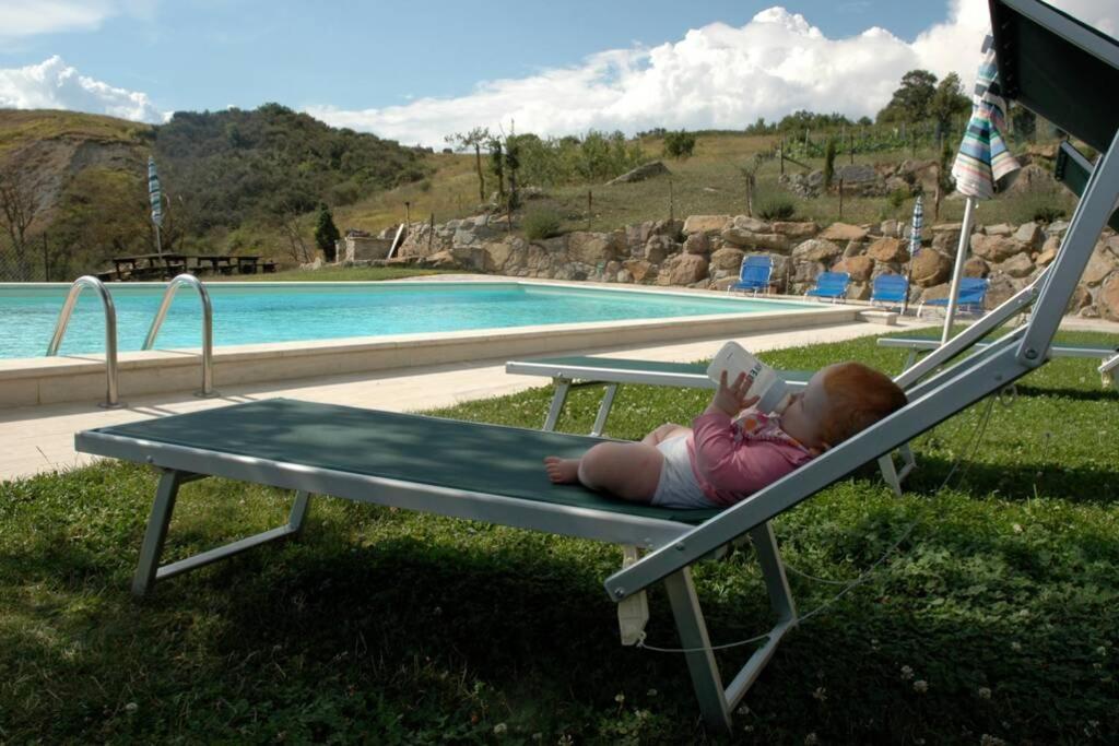 Cottage Assolata Overlooking The Orcia Valley In Tuscany Radicofani Exterior photo